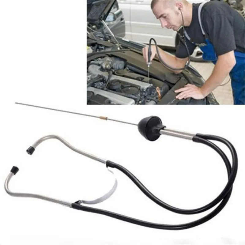 Auto Cylinder Stethoscope Mechanics Stethoscope Car Engine Block Diagnostic Automotive Hearing Tool