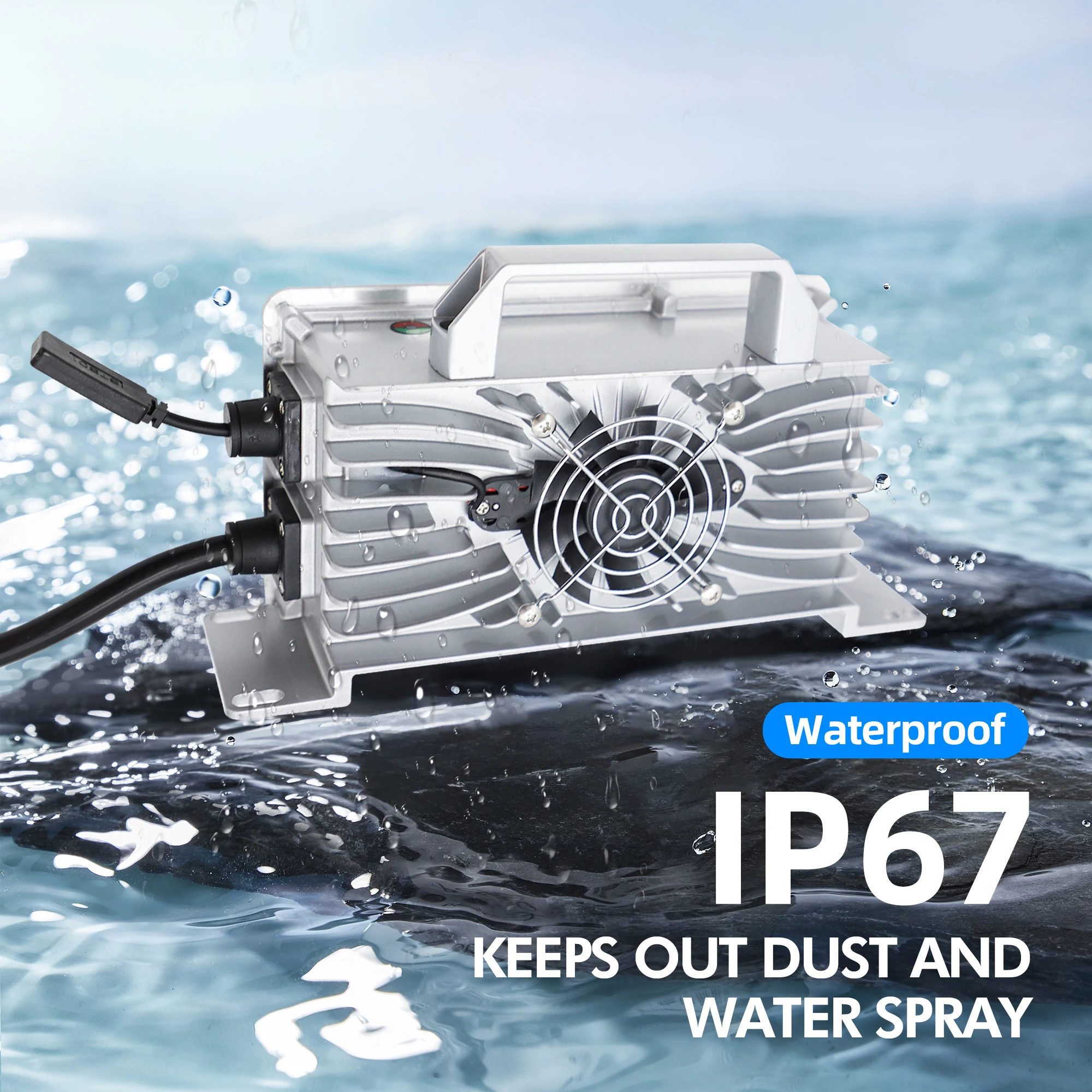 

48V 15A Smart Lead-Acid Battery Charger 635671 622416 632874 635669 for EZGO Delta-Q SC-48