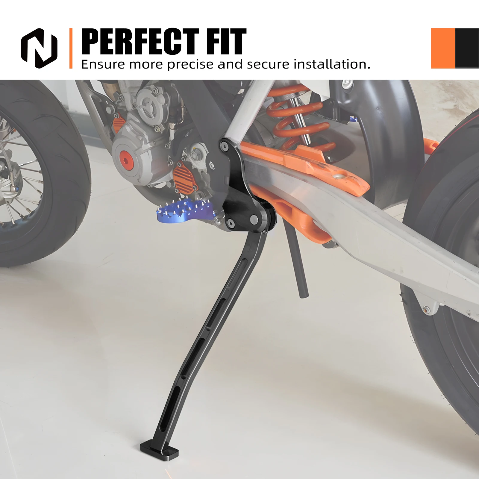 NICECNC Kickstand Side Stand For KTM 350 SX-F 450 SX-F 250 SX-F 2011-2015 SX 125 150 250 12-15 450 SX-F FACTORY EDITION 13-14