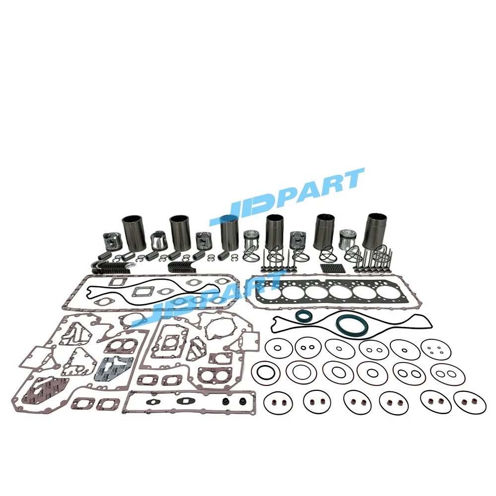 Cylinder Liner Kit With Gasket Set Bearing&Valves&Guides For John Deere 6068 Engine Parts