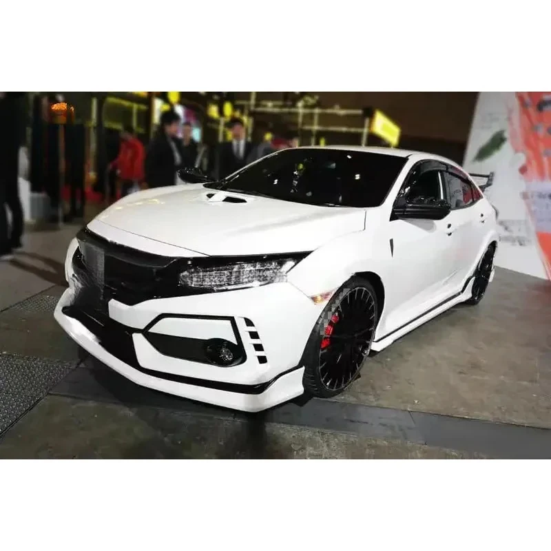 

Suitable Type-R (FK8) FK8 FK7 VTX2 body kit, front lip, side skirts, vents, S material