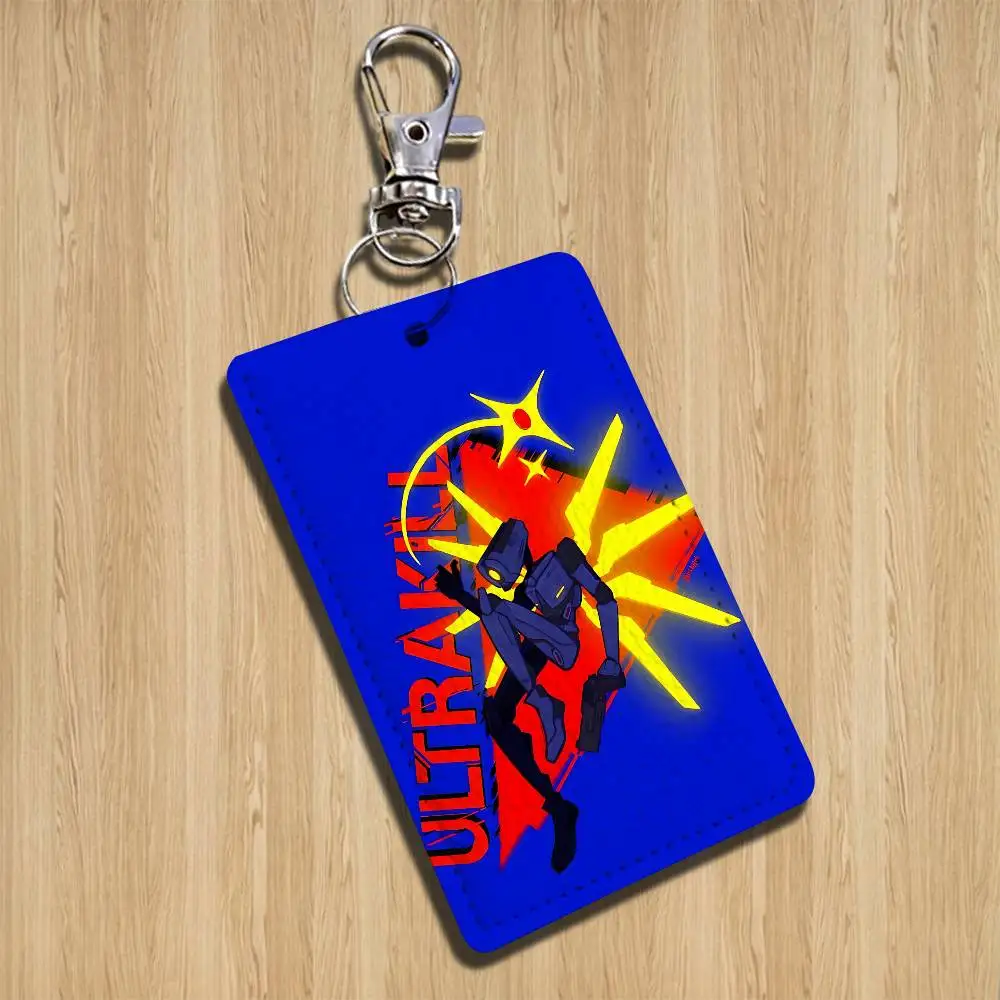 game ULTRAKILL Layer 8 Fraud Card Holder Keychain Key Ring Door Lock Access Protective Case For Security Gift - view 3