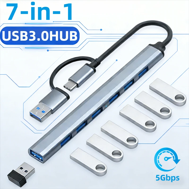 Usb Hub Usb 3.0 Hub…