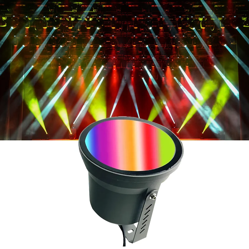 

DMX512 RDM Wireless Control LED Wall Washer RGB Color Dimmable Stage Floodlight for Weddings, Shows, Concerts and Event Lighting