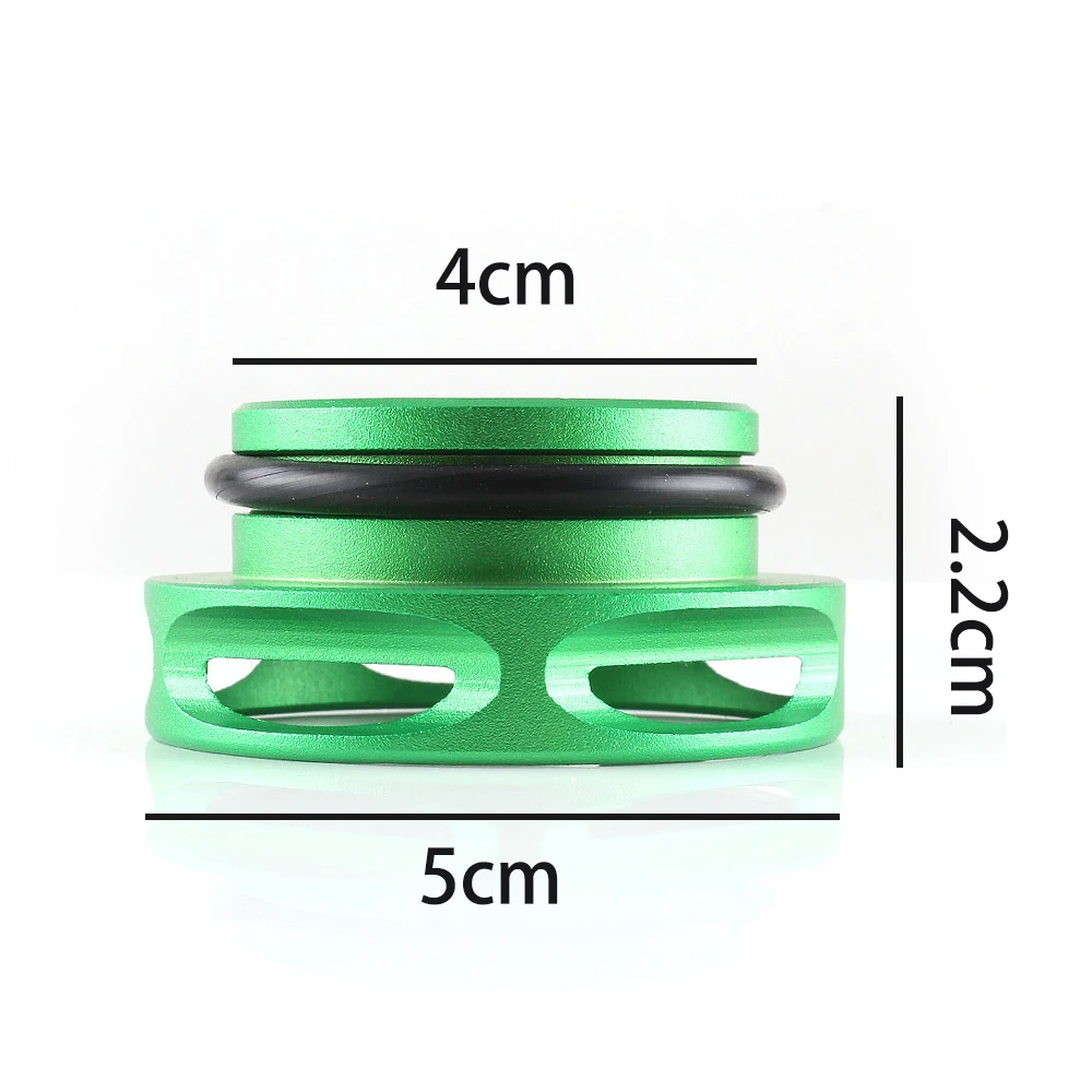 Zmodyfikowany korek wlewu paliwa do samochodu, wykonany ze stopu aluminium, pasuje do Dodge Ram Diesel 2013-2018, korek diesla i OC-1040-GR