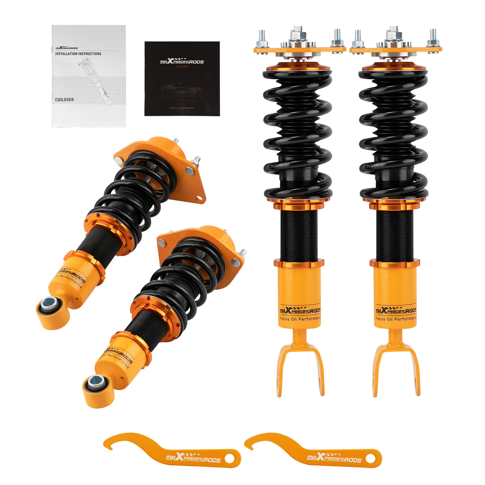 Coilovers Kit For Mazda RX-8 Shocks Springs Absorbers Struts Coil Over Height Adjustable For MAZDA RX-8 2009-2011 USA SE3P