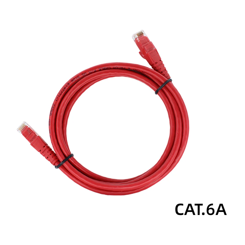 Cabo de alta velocidade jumper para computadores PC router, conector RJ45, LAN, CAT.5E, CAT.6, CAT.6A, CAT.7, 1-10m