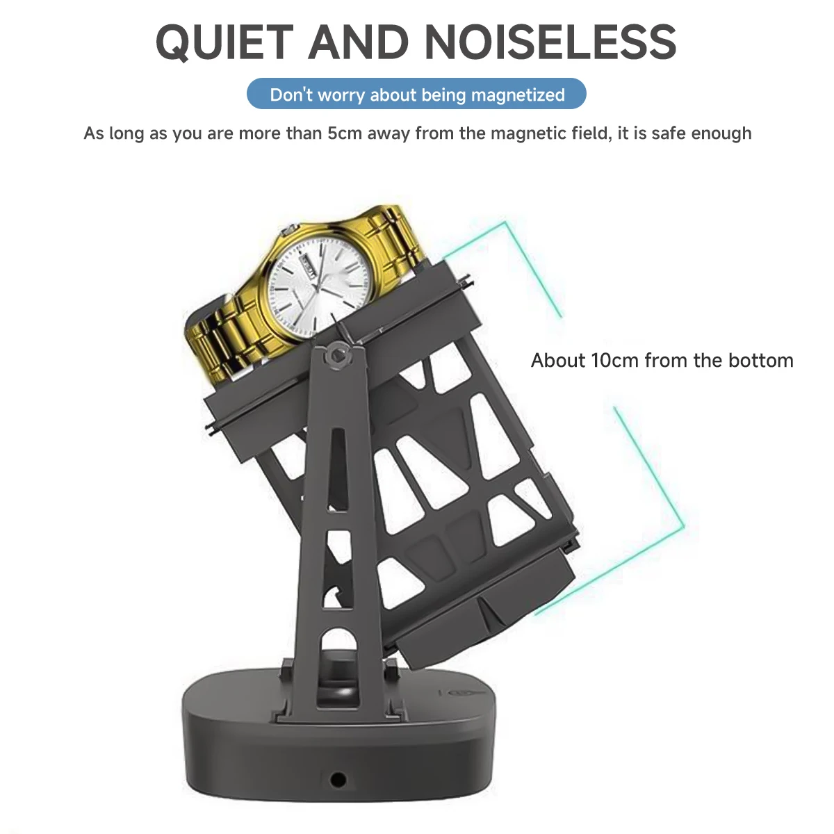 Automatic Watch Winder Self-Winding Device Watches Mechanical Rotomat Wind-Up Small Watch Shaker Mechanical Watch Winding Device