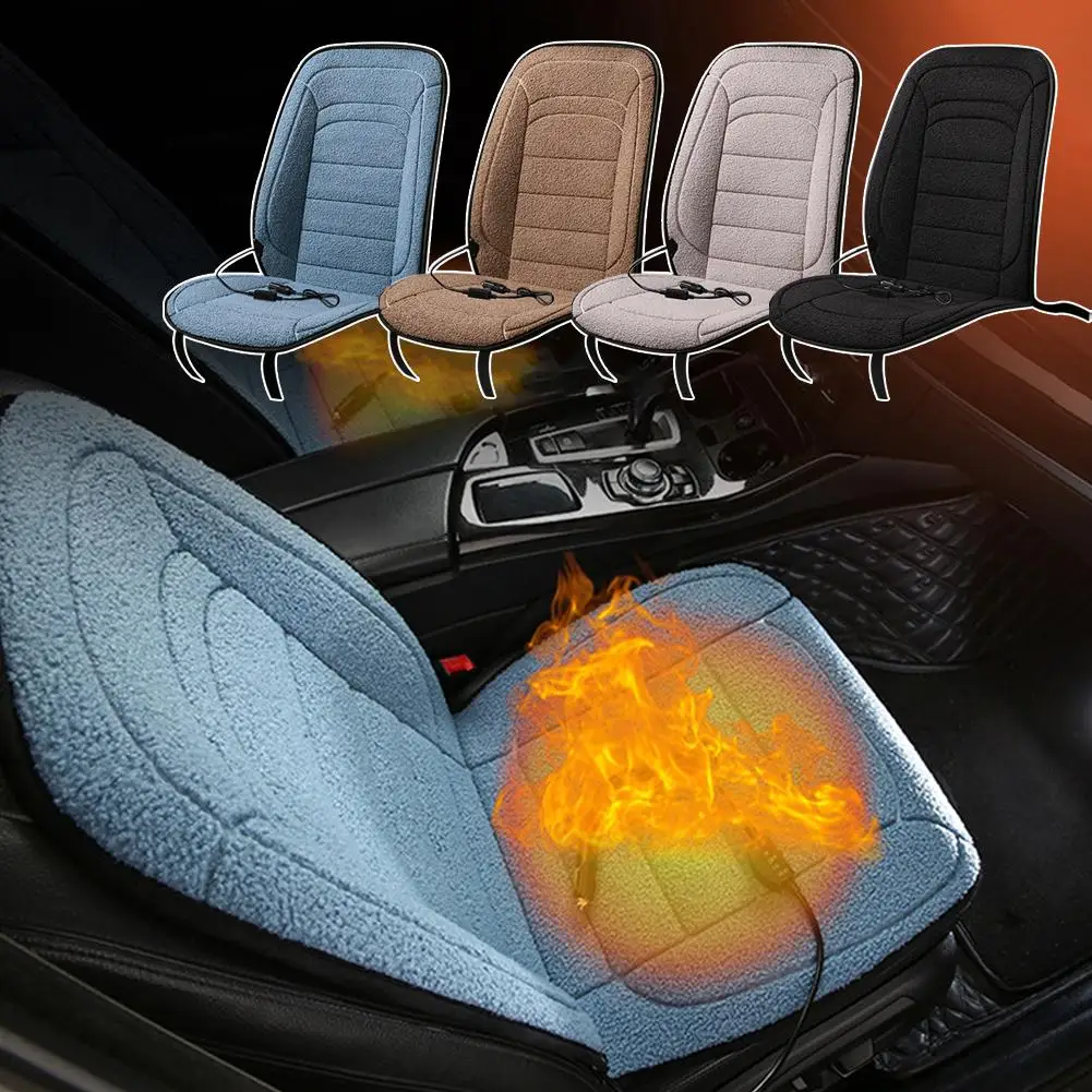 Universal Car Heated Seat Cushion Intelligent Fast Heating 12V24V Winter Warm Seat Car Seat Heating Pad Car Heated Seat Cover