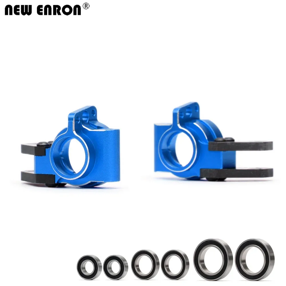 Décennie s de direction avant en alliage d'aluminium CNC AR330187, AR330193, moyeux arrière pour RC 1/7, 1/8, Arrma 6S, Felony Infraction Limitless