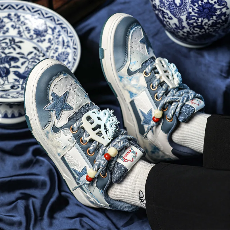 Men's Sneakers Platform Casual Sneakers for Men Women Luxury Designer Shoes Hip-Hop Skateboard Shoes Sneakers Woman