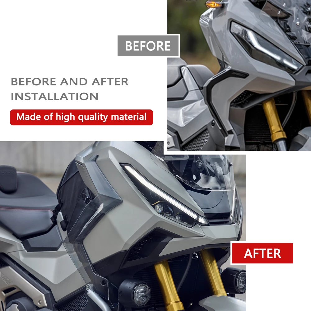 For Motorcycle Winding Strip Wind Cutting Fixed Wind Wing Leg Shield Side Protection Windshield XADV750 X-ADV 750 2025