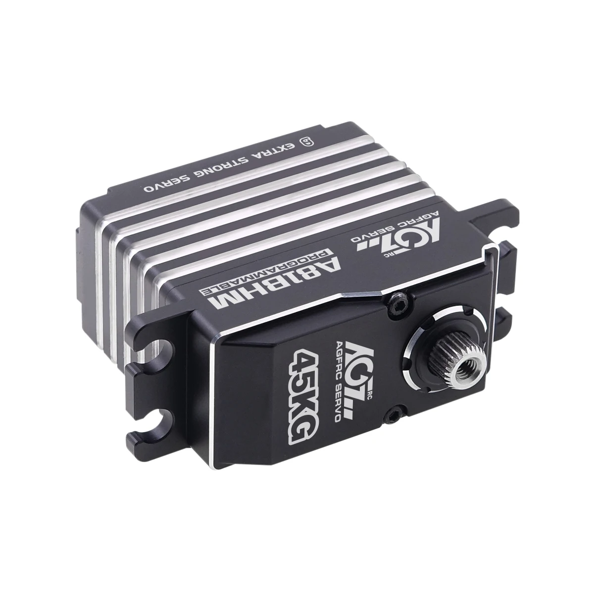 AGFRC Programmierbarer A81BHM Stahlgetriebe 45KG Monster-Drehmoment Hochgeschwindigkeits-Brushless-Servo für 1/8 Scale On-Road- und Off-Road-Trucks – Detail 7