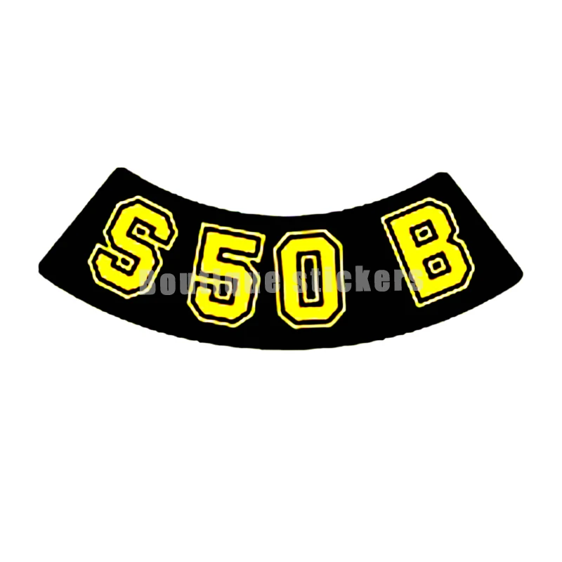 Decorative Simson S50B IFA Electronic Retro Sticker DDR Style Imitation Original Car Sticker Waterproof To Block Scratches