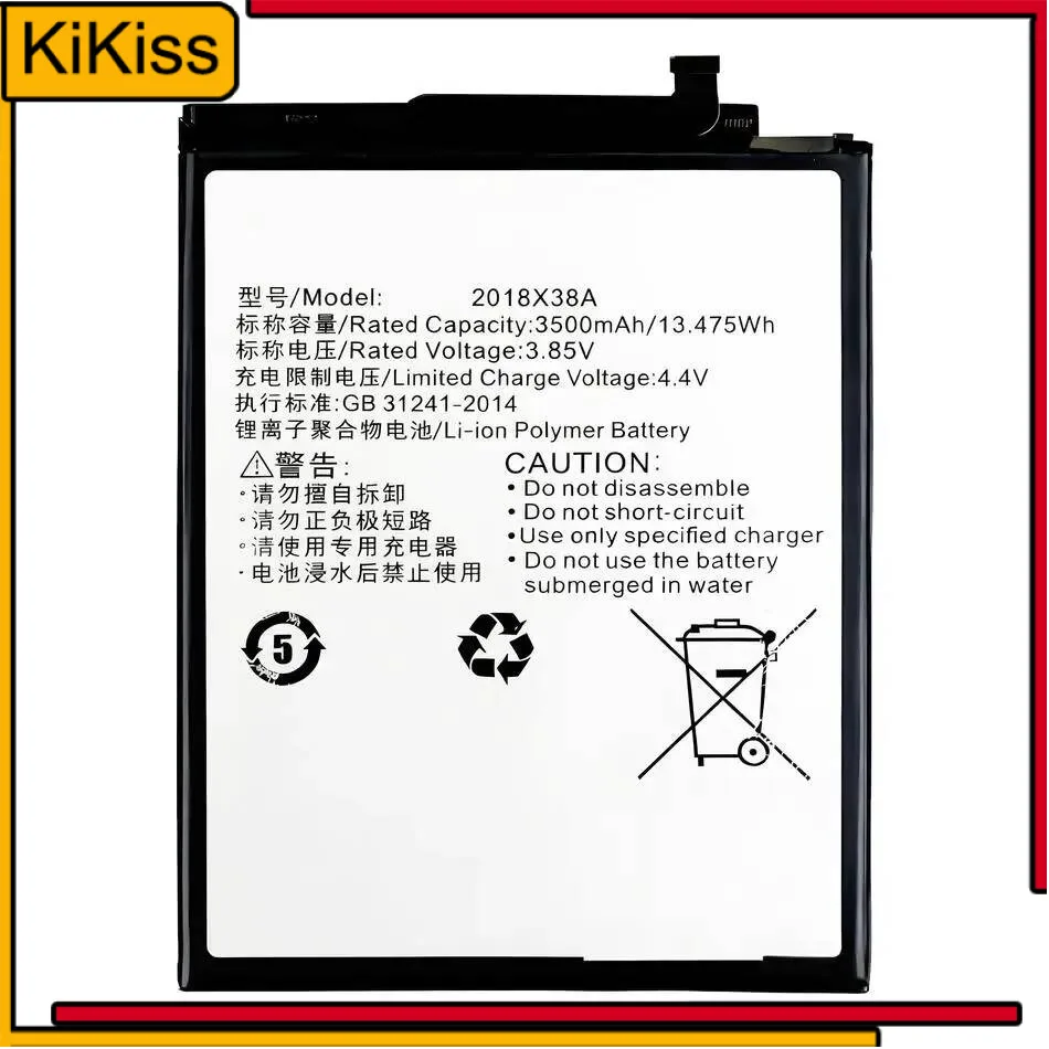 3500Mah Mobile Phone Battery For Gome Fenmmy Note C72 2018X38A High Performance