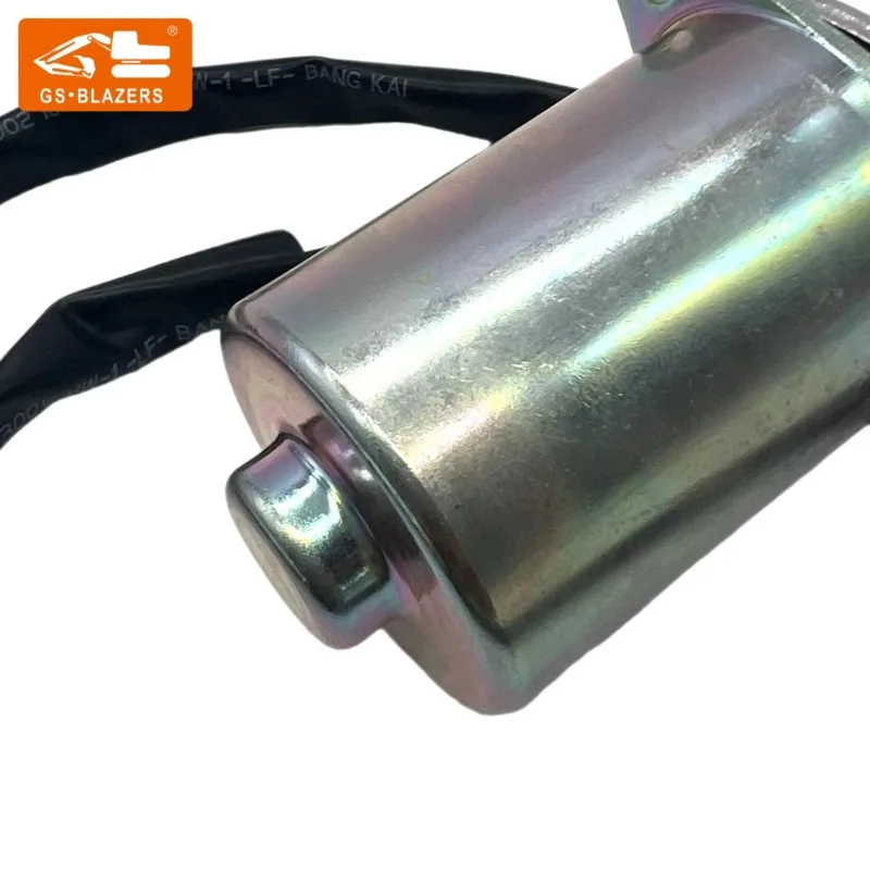 Rotary solenoid valve OEM：206-60-51132 for KOMATSU PC200-6/220-6/240-6/  24V High quality excavator accessories solenoid valve