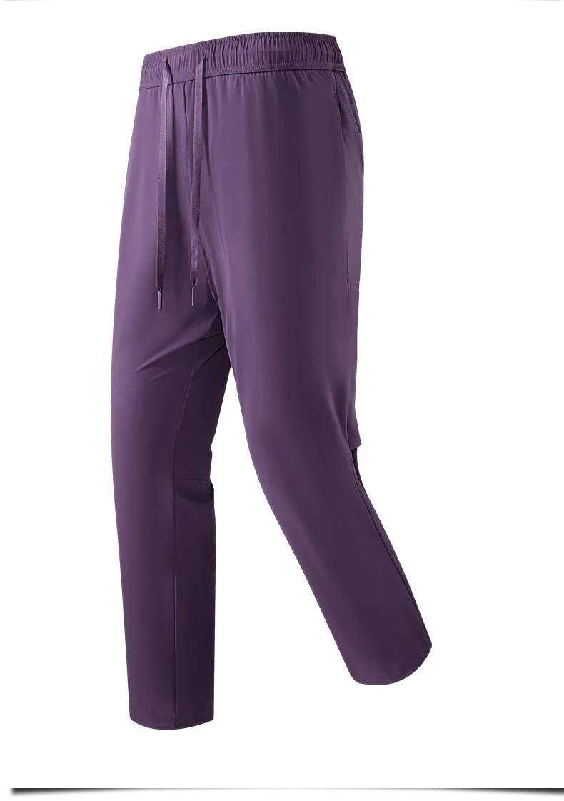 EUMERGX Wanderhose für Herren und Damen, Sommer-Trekking-Bergsteigerhose, wasserdichte Hose, Unisex, leicht, schnell trocknend, Baggy-Jogginghose – Detail 19