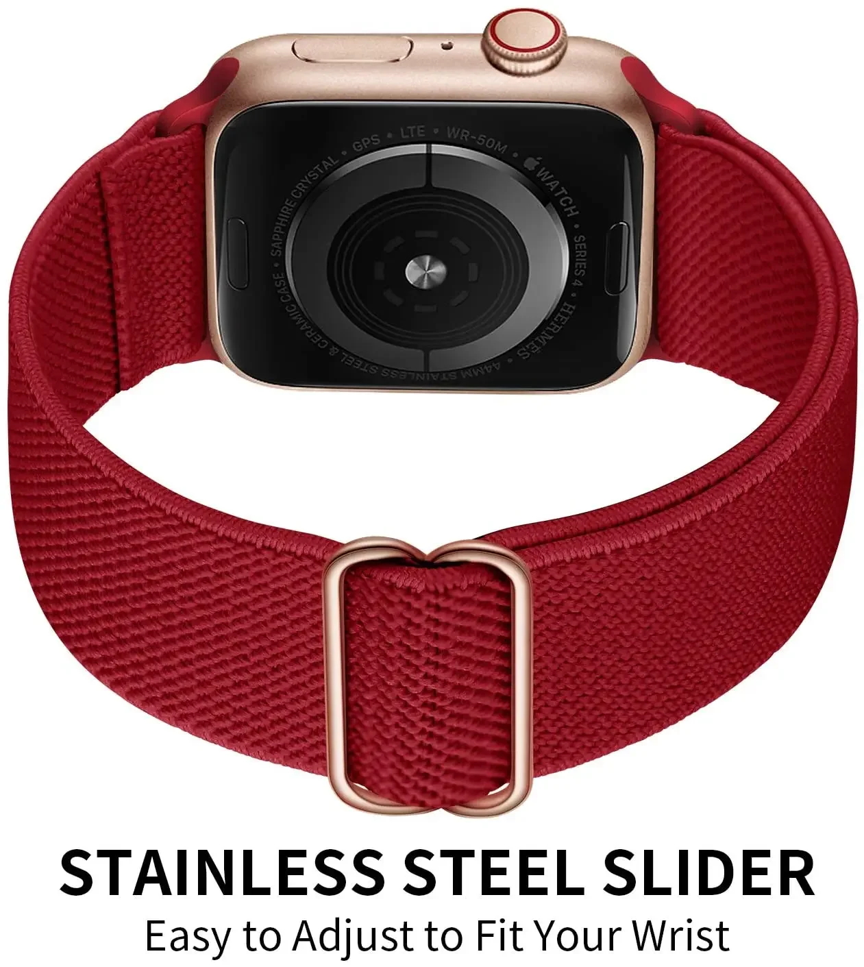 Nylon Strap for Apple watch 49mm 46mm 42mm 45mm 41mm 44mm 40mm Adjustable elastic band for iwatch Ultra 10 9 8 7 6 5 4 SE correa