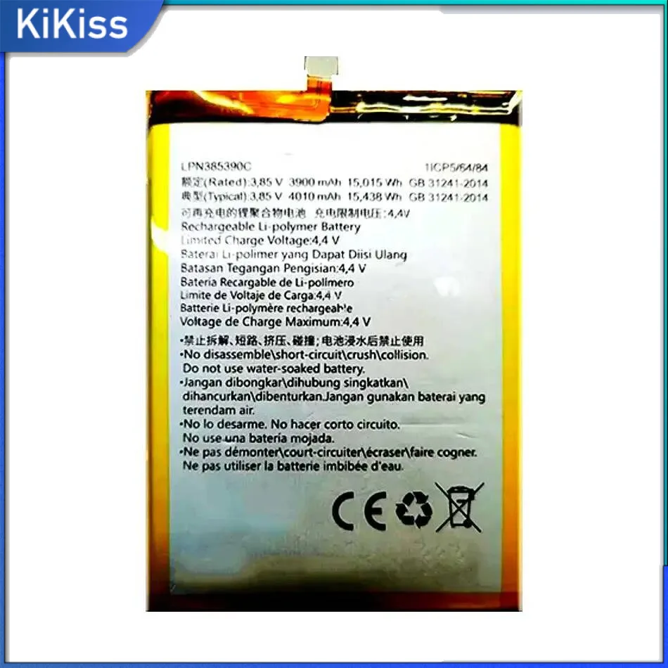 

4010Mah For Hisense F30S HLTE217T LPN385390C Mobile Phone Battery Reliable Power Supply