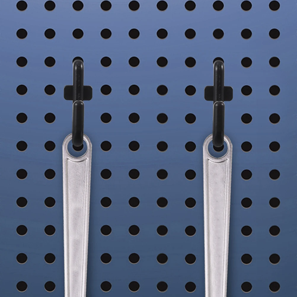

50 Pcs Storage Rack Hooks J Shape Pegboard Accessories Wall Systems Garage Workshop ganizers Space Saving