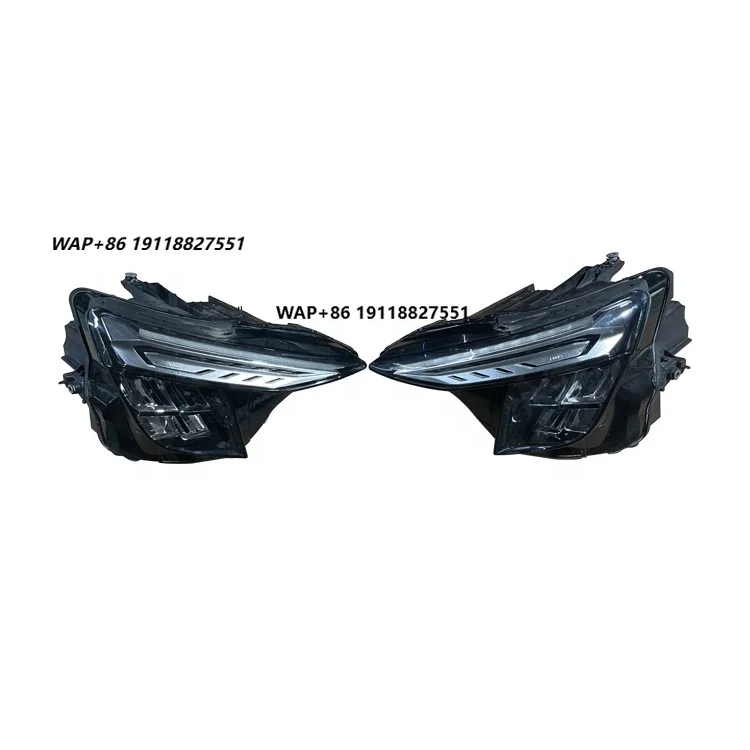 Auto Body Kits Front Bumper Assembly Hood Fender Headlight Front Lip  Grille for AQ5E Carbon Fiber Grille OE 89D 807 785 a