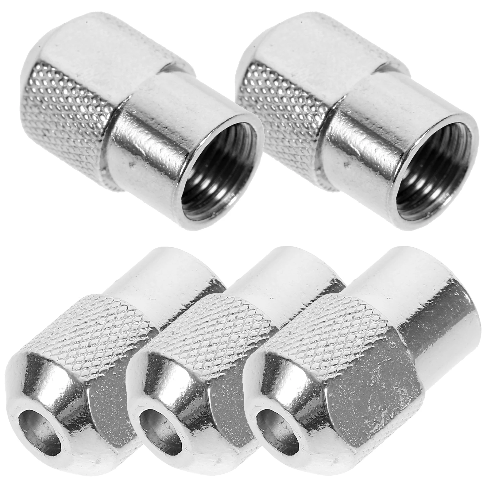 

5pcs M8x0.75 Electric Grinder Nuts Silver Fastening Chuck Wrench Accessories Durable Tightening Grinding Machine Parts