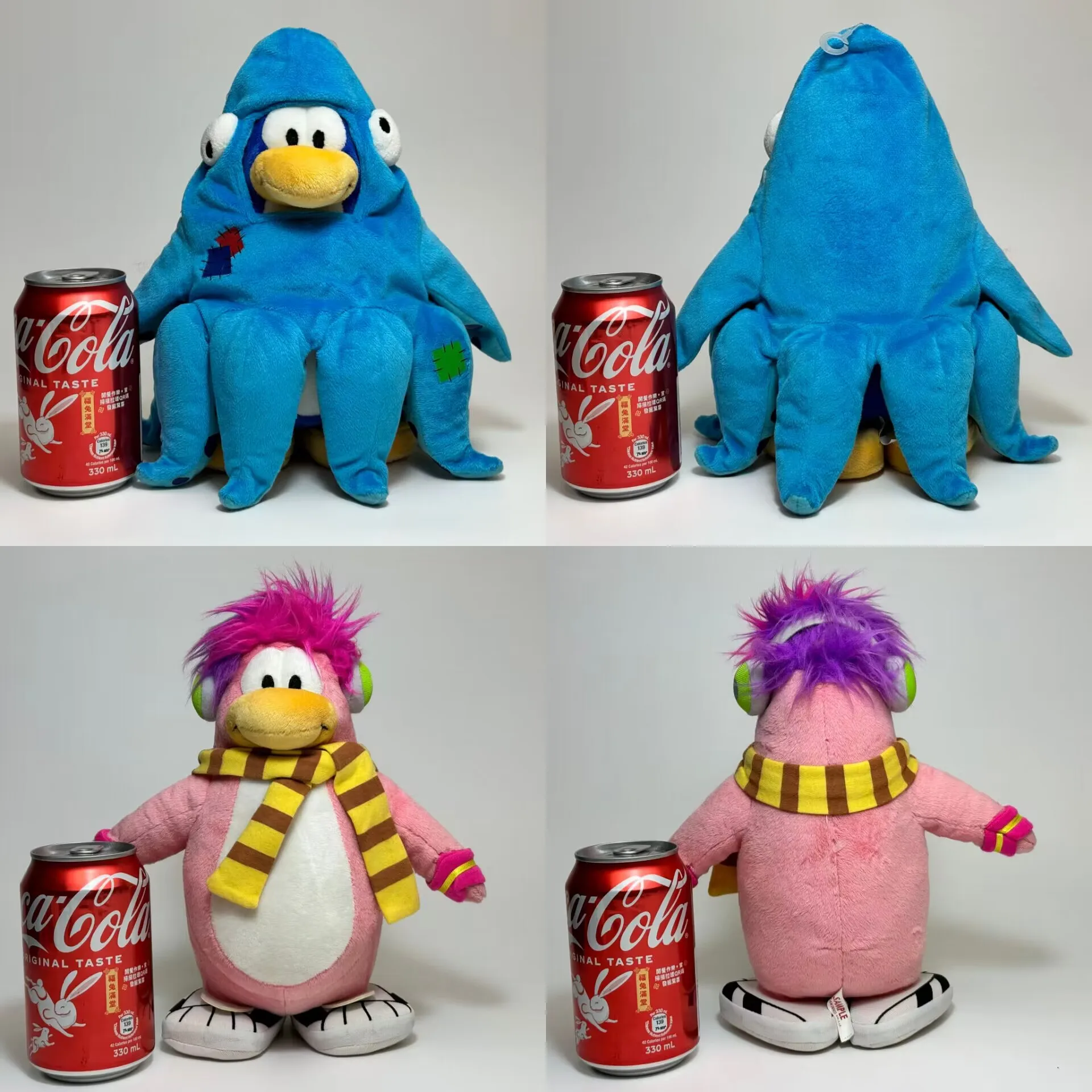 Rare extra large size Limited edition cute Club Penguin Plush doll Kids Stuffed Animals baby Toys Children Christmas Gifts