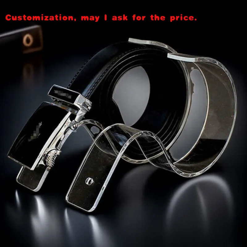 

На заказ.Акриловый ремень-органайзер-подставка для мужчин и женщин. Розничное хранилище и витрина.