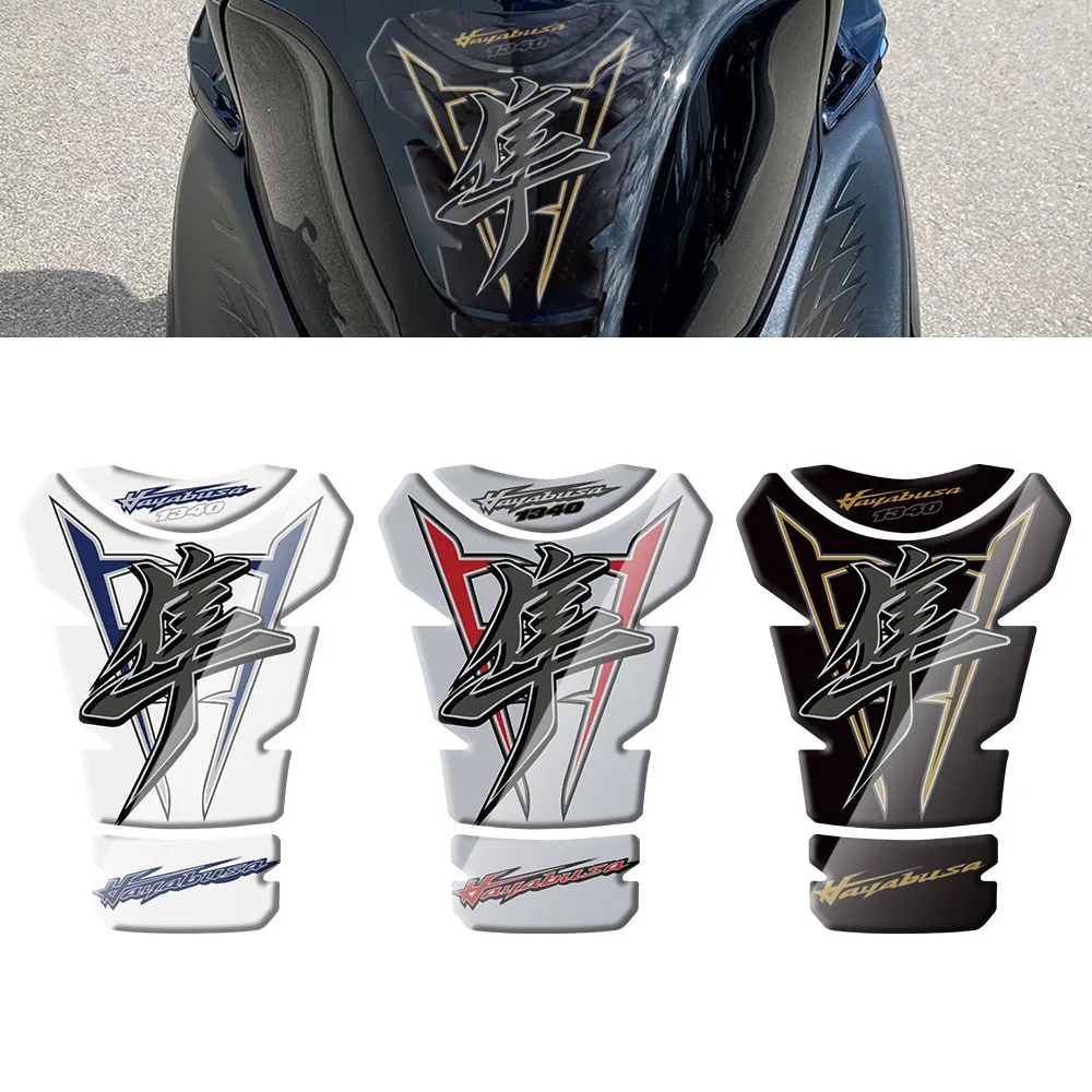 

For Suzuki Hayabusa GSX1300R GSX 1300 R 1999-2025 Motorcycle 3D Gel Tank pad Protector Stickers Paint Protection Decal Kit