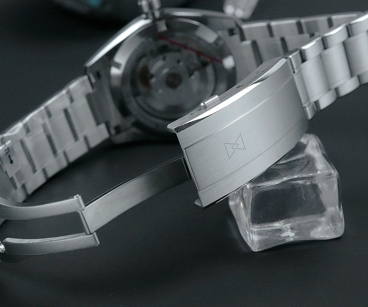 كرونوس GS 39 مللي متر الملمس الساعات الفاخرة للرجال فستان الأعمال SW200 التلقائي الميكانيكية مقاوم للماء 100 متر أنثى نهاية الروابط L6037M