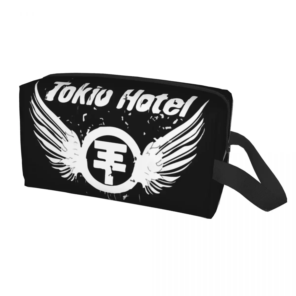 Tokio Hotels Makeup Bag for Women Travel Cosmetic Organizer Cute Heavy Metal Music Rock Storage Toiletry Bags