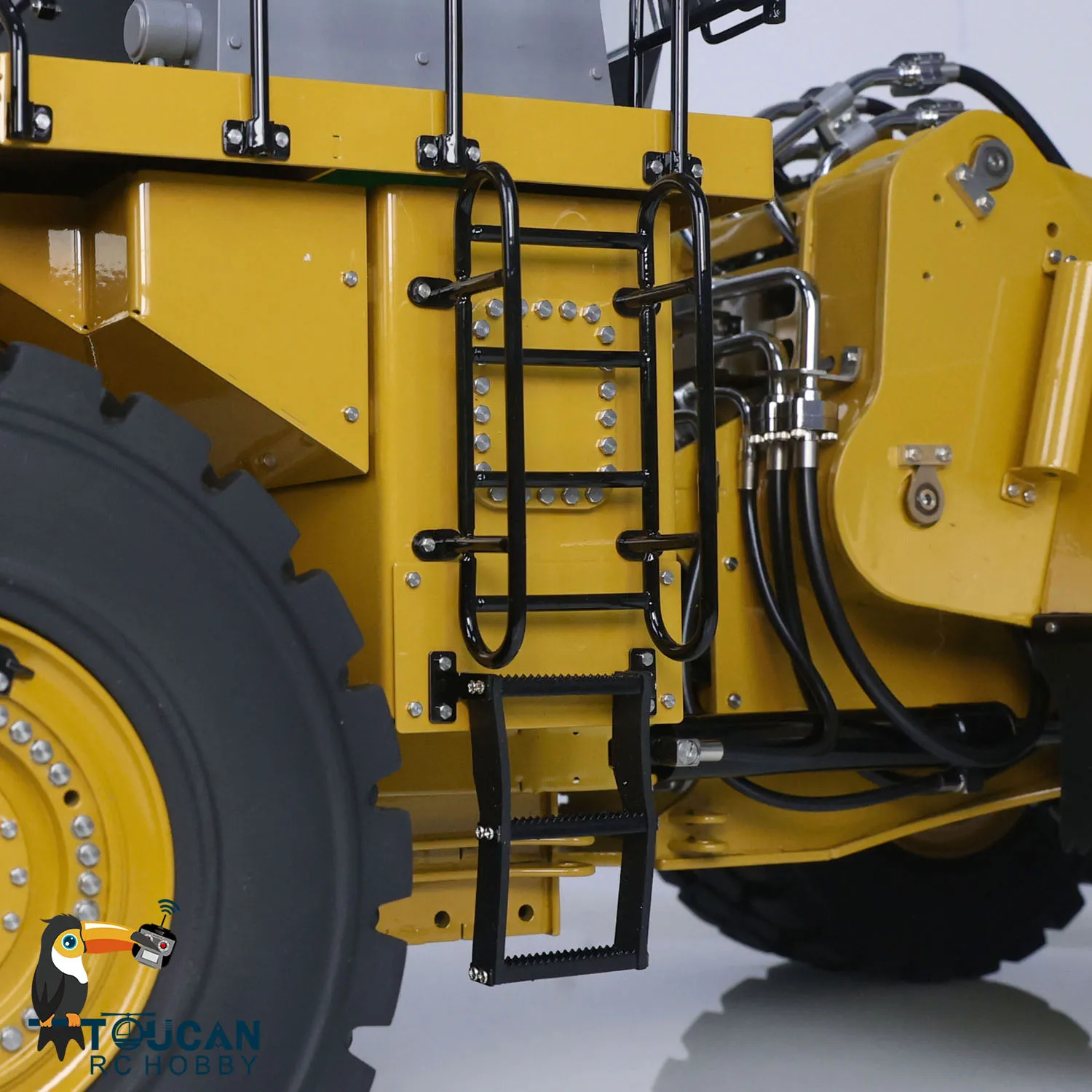 Kabolite K988 Hydraulic RC Loader 1/14 HUINA Metal PL18 Lite Light Sound System Quick Release Radio Control Truck RC Toys Model