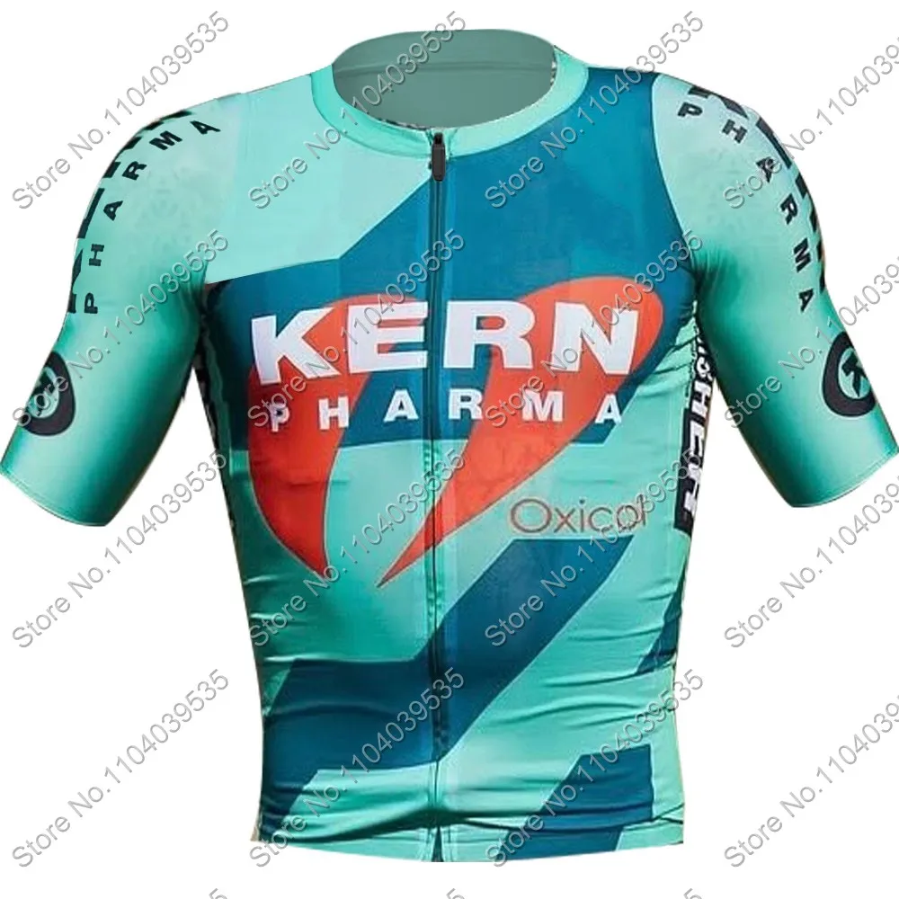 2025 Kern Pharma Team Cycling Jersey Set Summer Men Bicycle Spain Clothing Road Bike Shirts Suit Bicycle Bib Shorts MTB Maillot