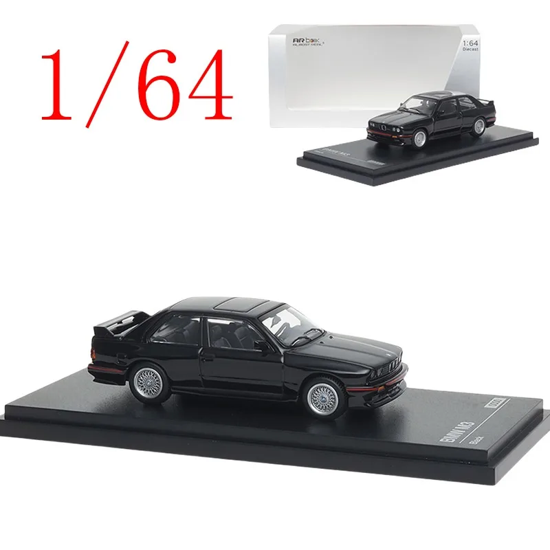 

AR Box Diecast 1/64 BMW M3（E30）Alloy Model Cars Collectible Play Vehicles