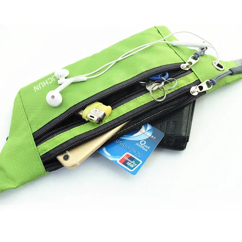 New Outdoor Running Equipment Sport Waist Bag Fitness Phone Pouch Invisible Close-Fitting Unisex Multifunctional Waist Bag