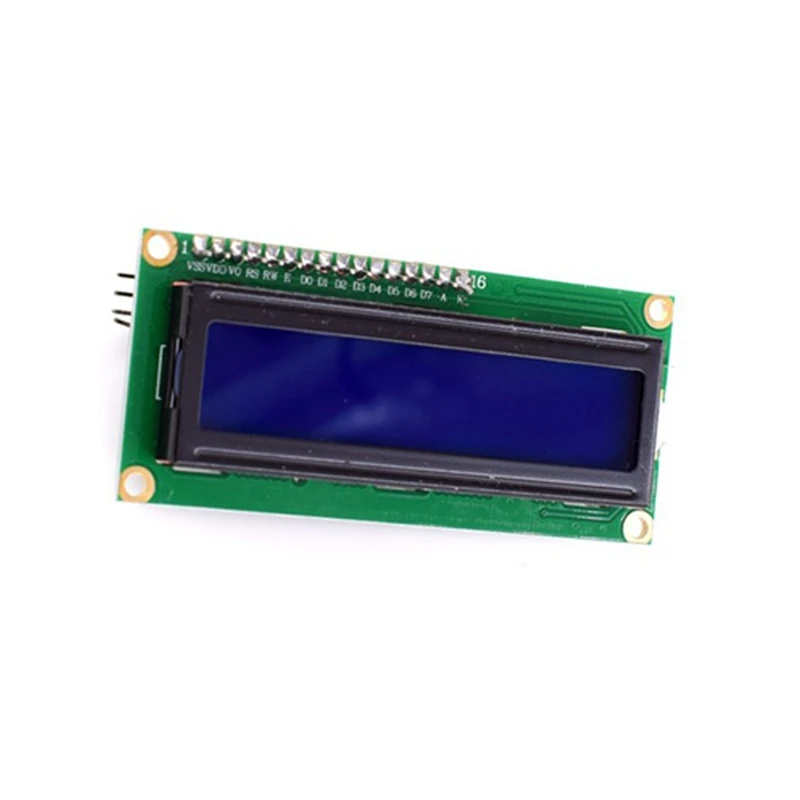 LCD1602 1602 وحدة LCD 16X2 حرف شاشة الكريستال السائل PCF8574T PCF8574 IIC I2C واجهة 5 فولت لاردوينو