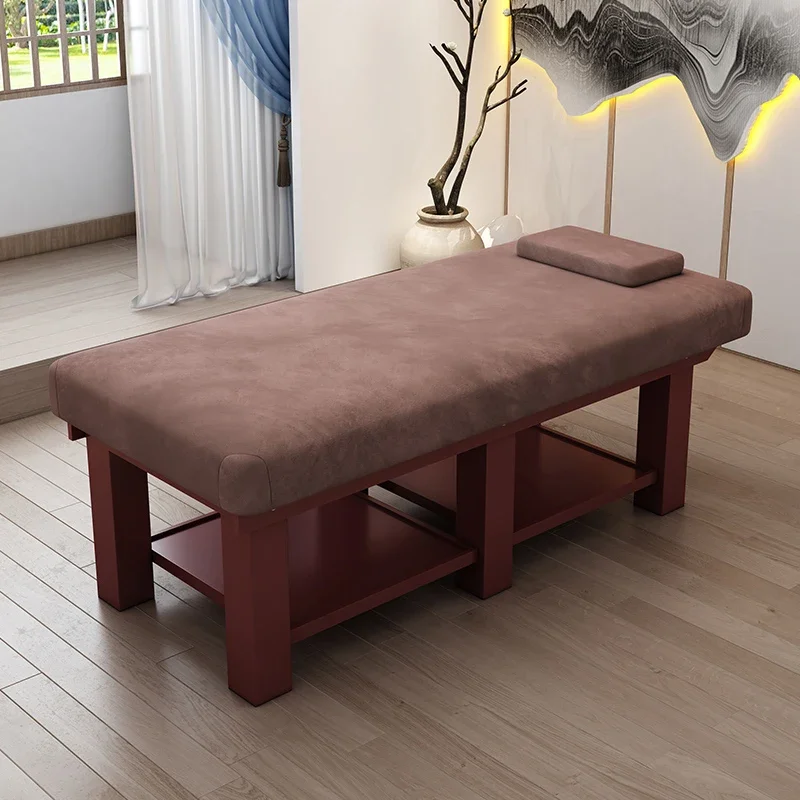 Nordic Ear Picking and Moxibustion Massage Tables Beauty Salon Designer Massage Tables Solid Wood Furniture Cama De Masaje HBMT
