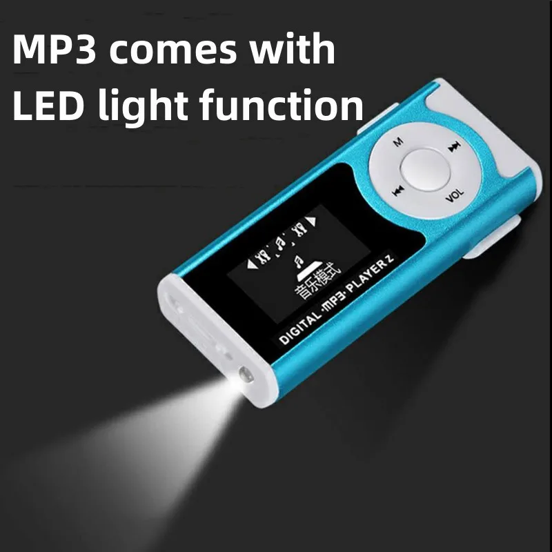 Mini Mp3 Hifi Player Mini USB MP3 Music Media Player LCD Screen Support 16GB Micro SD TF Card Sport Headphone Mp3 Player