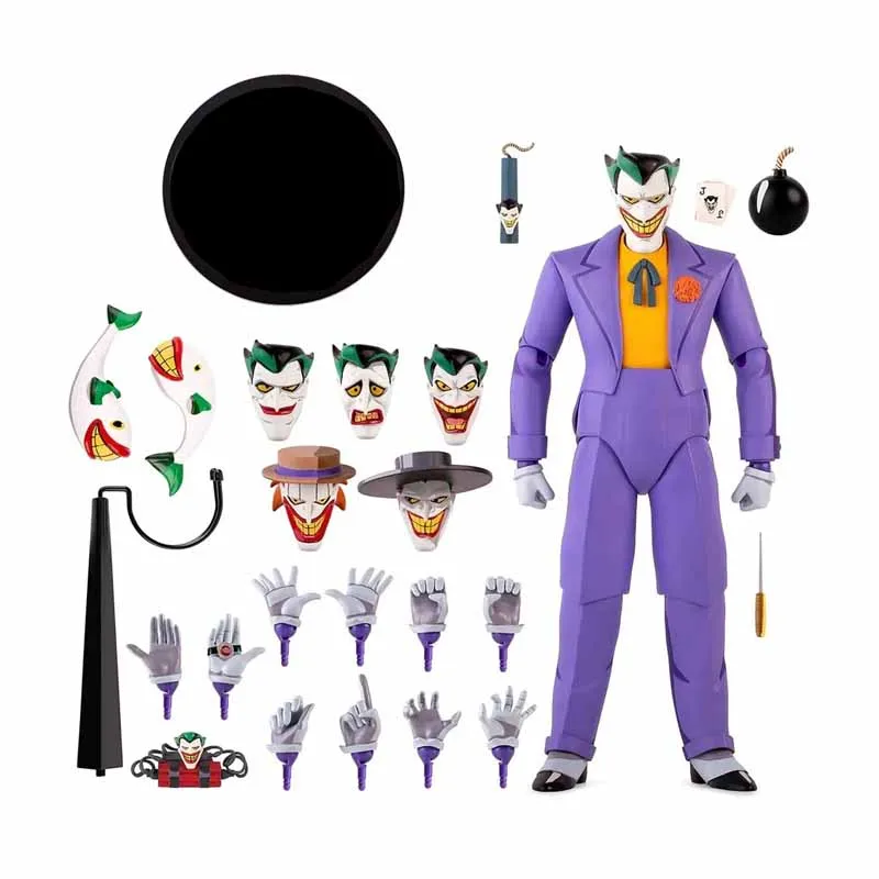 재고 있음 1/6 조커 애니메이션 액션 피규어 장난감 소년/소녀/어린이/크리스마스 선물 수집용 모델 장식품