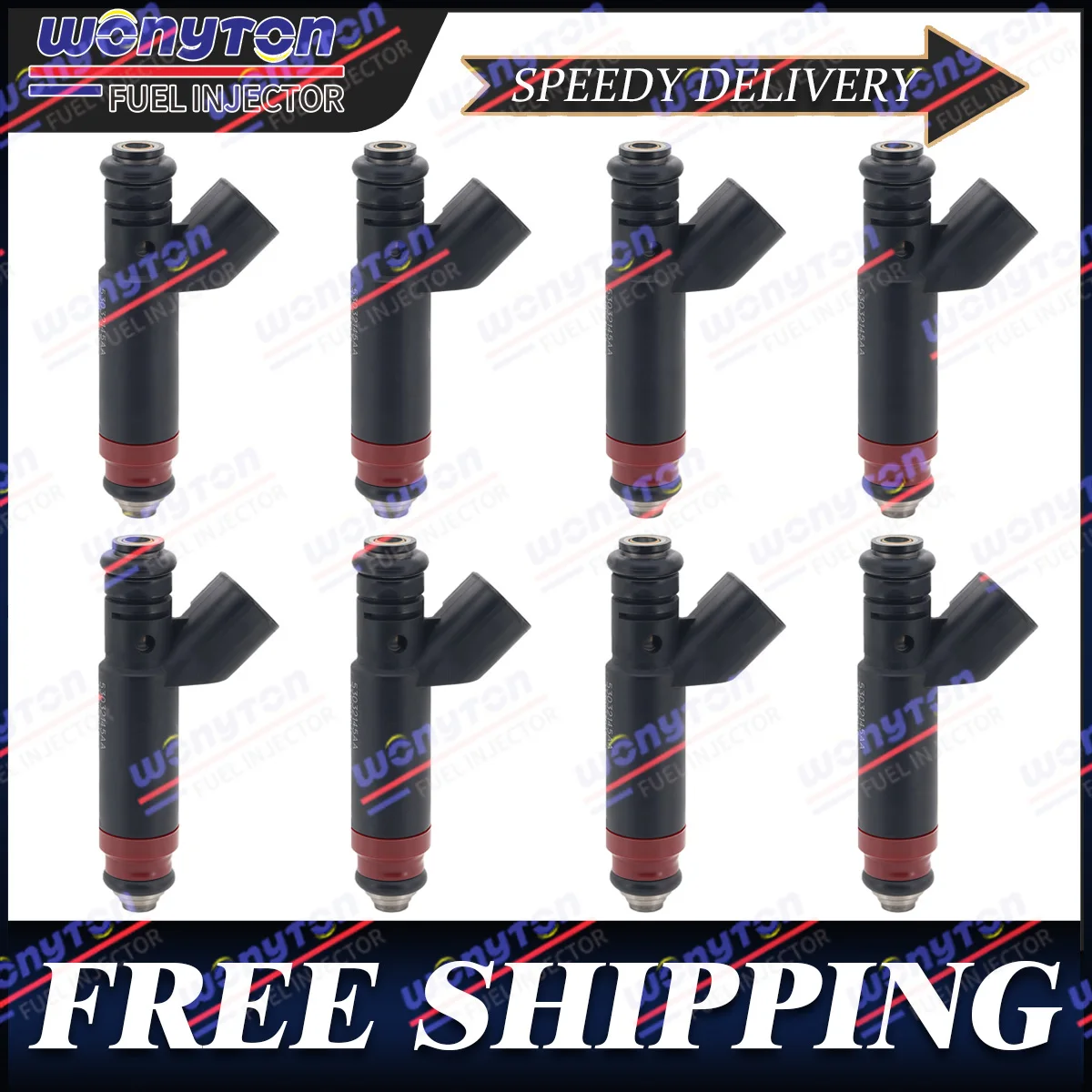 8x حاقن الوقود ل دودج 2000-03 4.7L ترقية 19LB 2 حفرة فوهة 53032145AA