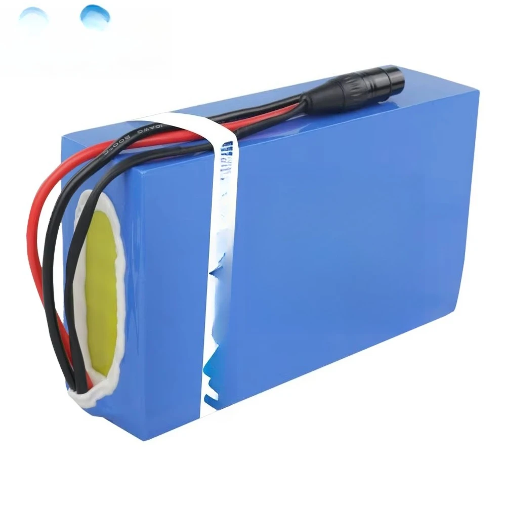 48V 40Ah PVC Lithium Battery Pack for Electric Scooter 60A BMS 4A Charger Rechargeable for Electric Bikes
