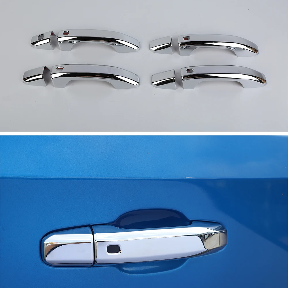 

Car Exterior Door Handle Grab Cover Trim Styling For Suburban2020+ FOR Tahoe 2021+ For GMC-YUKON 2021+ For GMC-SIERRA 2019+