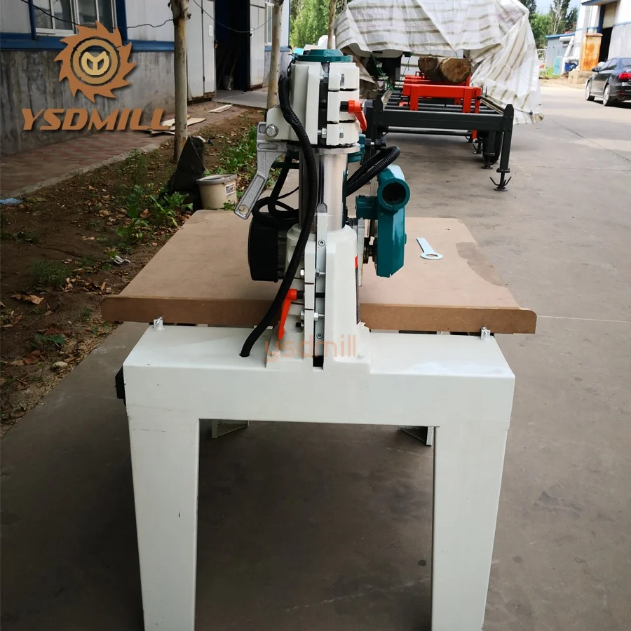 Mesin Pemotong Kayu Circular Blde Gergaji Lengan Radial