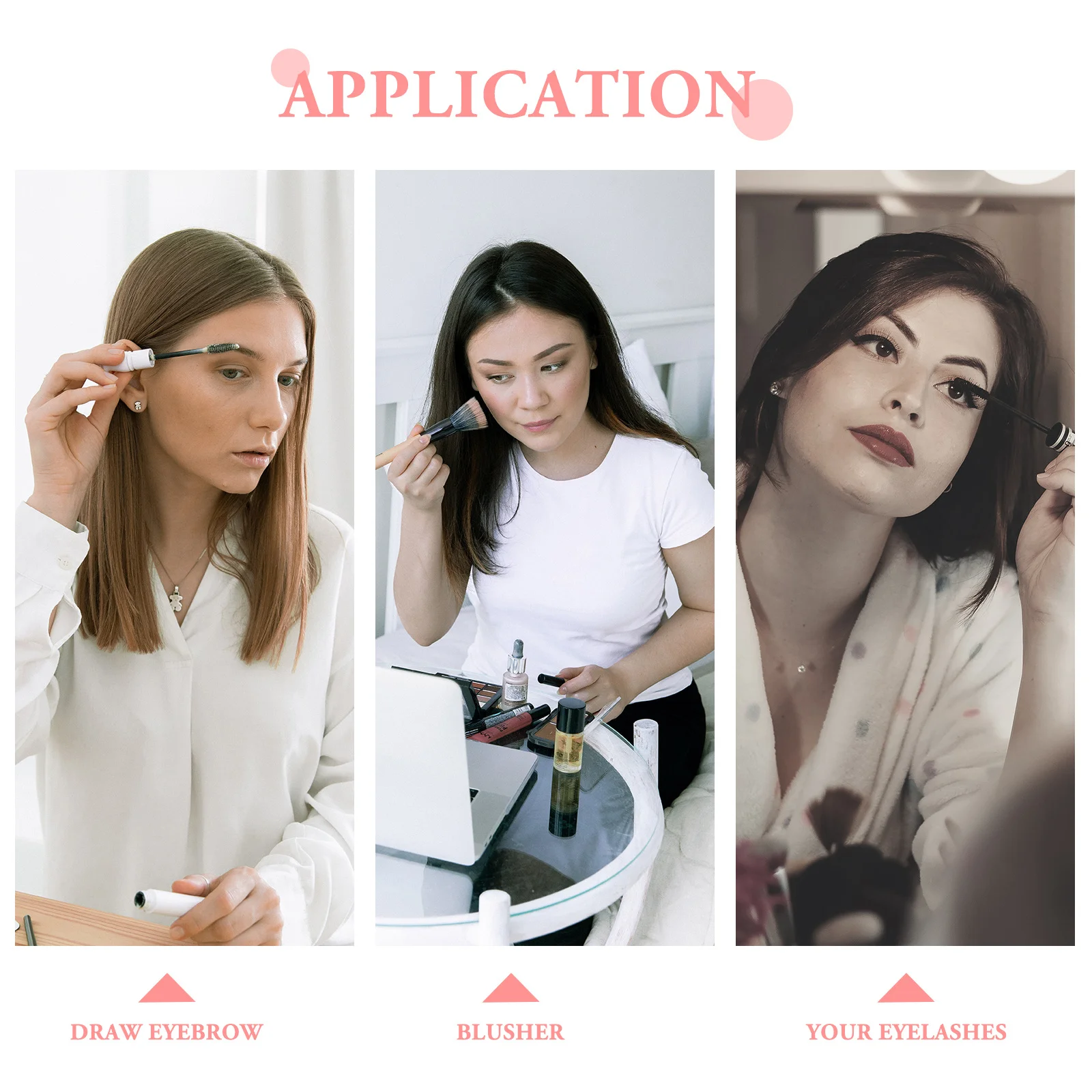 1 set roestvrijstalen make-up compacte opvouwbare pu-hoes draagbare spiegel voor reizen zakenreis lichtgewicht klein metaal