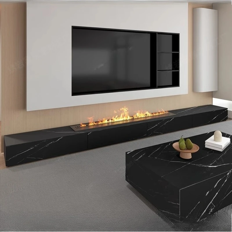

Drawers Black Center Tv Stand Living Room Modern Universal Floor Tv Bench Stands Nordic Unique Stojaki Telewizyjne Furniture