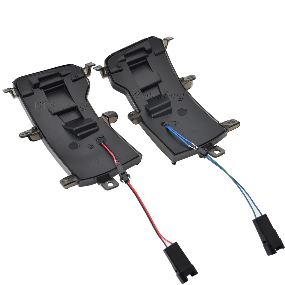 ديناميكية مرآة الرؤية الخلفية بدوره مصباح إشارة متتابعة تدفق ضوء لإنفينيتي QX56 QX80 لنيسان باترول Y62 أرمادا كويست RE52