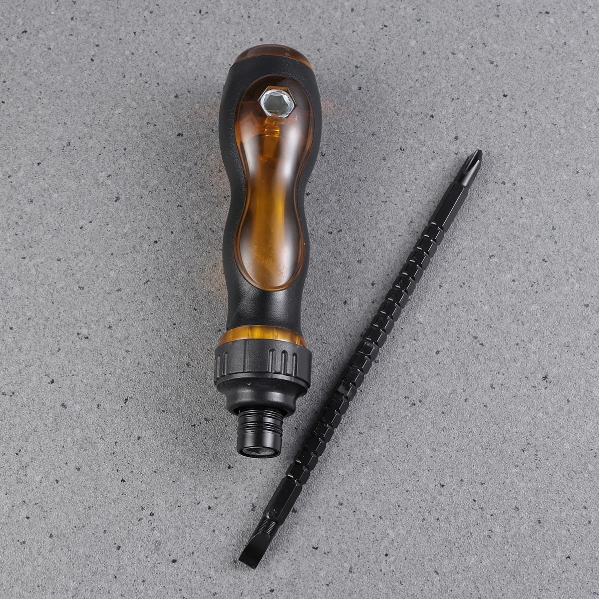 

Telescopic Screwdriver Set Cross Head Dual Purpose Ratchet Magnetic Manual Tool Ideal Electronics Watch Repair Durable Steel