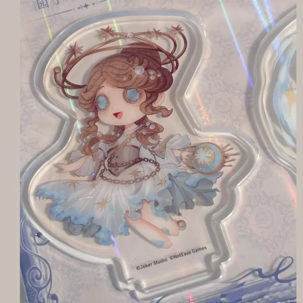 7cm Model Identity V Emma Woods Acrylic Standee High Quality Desktop Ornament Fashion Cute Decor Collection Gift for Game Fans