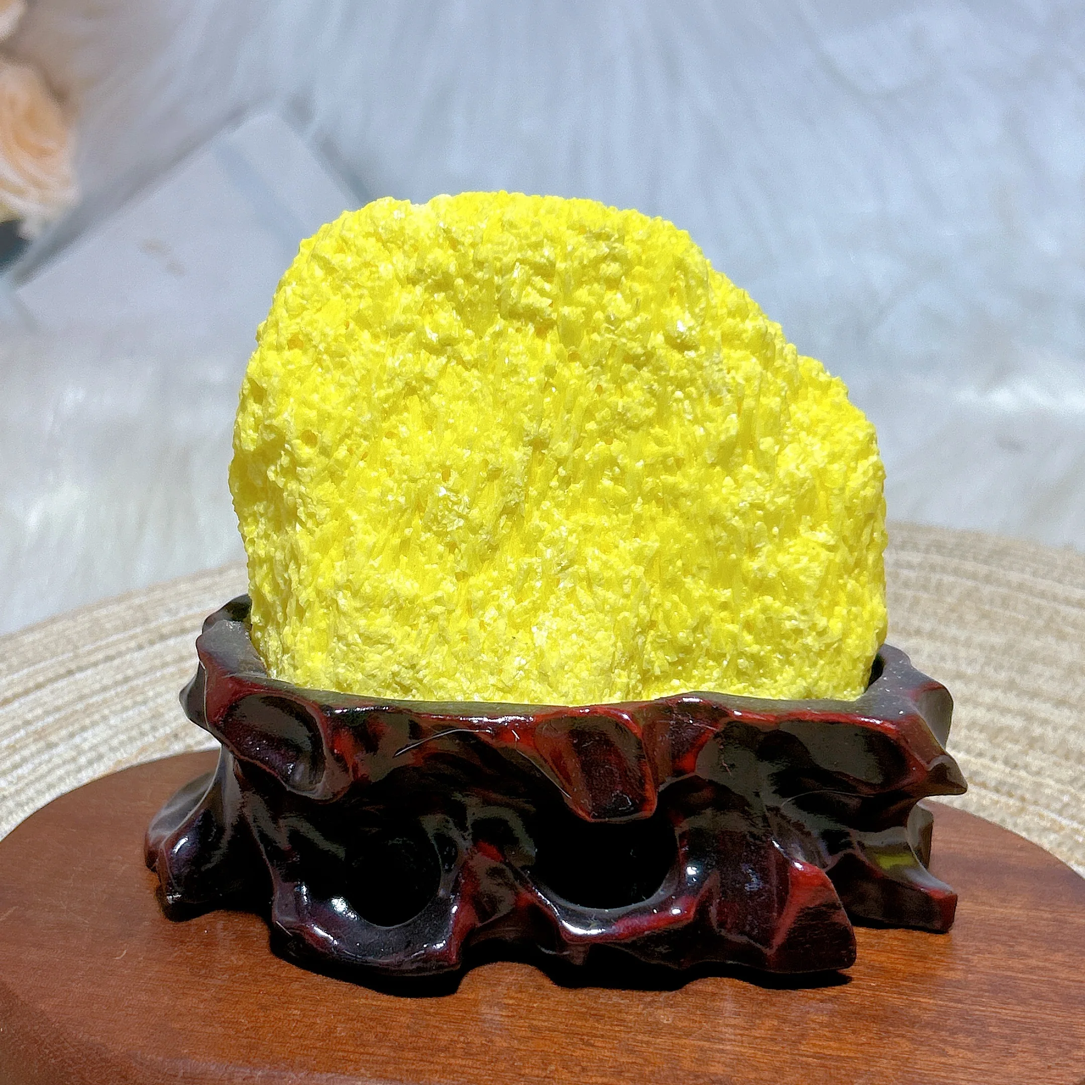 Natural Crystal Sulfur Raw Stone Mountain Freeform Give Base Healing Gemstones Mineral Energy Reiki Home Decorations Gift