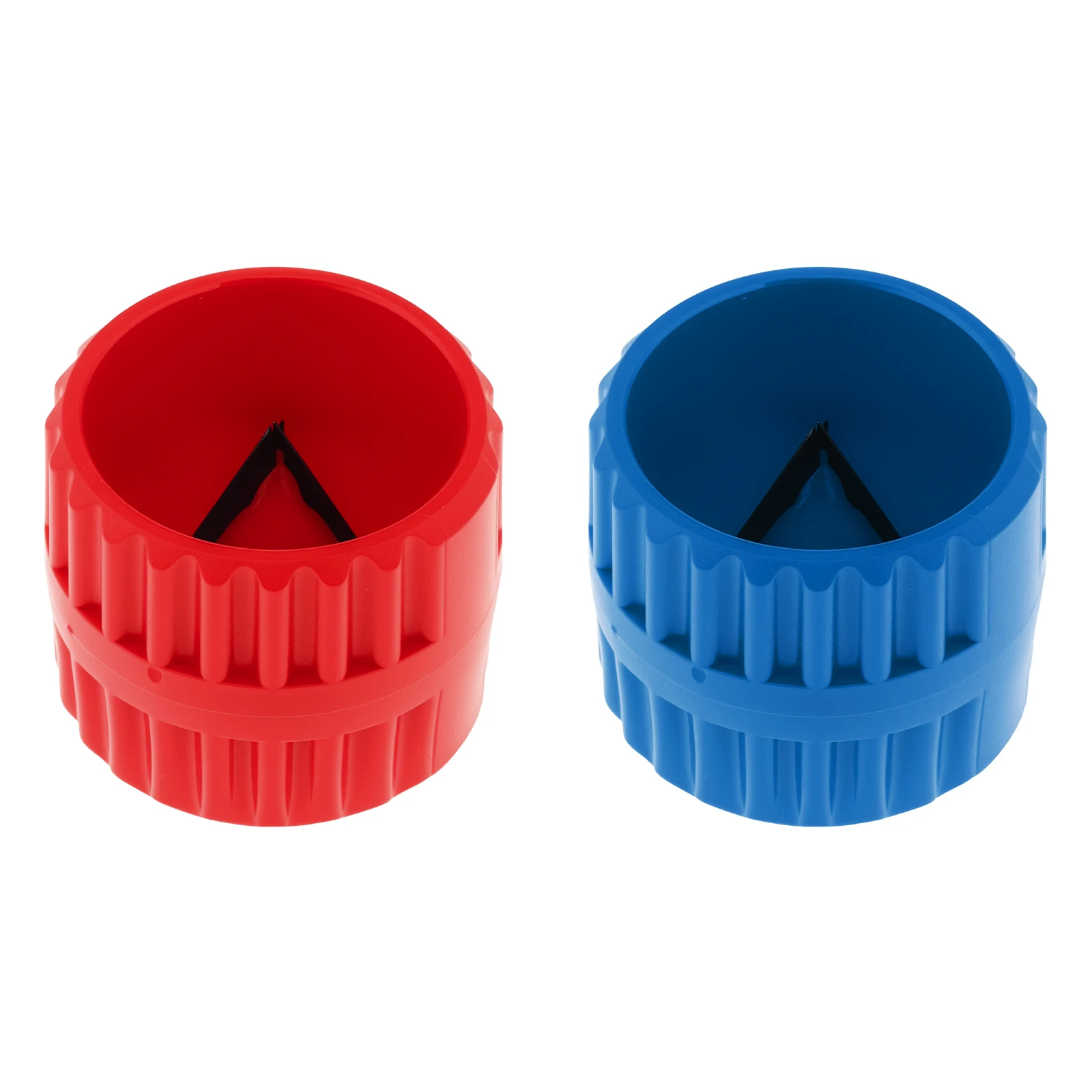2 Pcs Metal Tube Brass Pipe Chamfering Deburring Burrs Remover Reamer Cleaning Tool 5-33 mm Plastic Pipe Trimming Tool Set